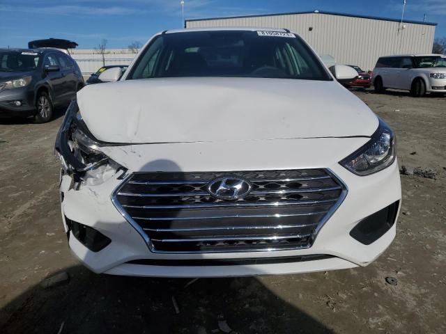 3KPC24A68NE183499 - 2022 HYUNDAI ACCENT SE WHITE photo 5