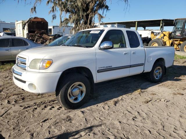 5TBRN341X3S354468 - 2003 TOYOTA TUNDRA ACCESS CAB SR5 WHITE photo 1