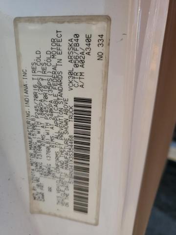 5TBRN341X3S354468 - 2003 TOYOTA TUNDRA ACCESS CAB SR5 WHITE photo 12