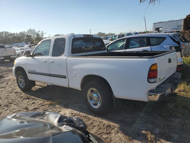 5TBRN341X3S354468 - 2003 TOYOTA TUNDRA ACCESS CAB SR5 WHITE photo 2