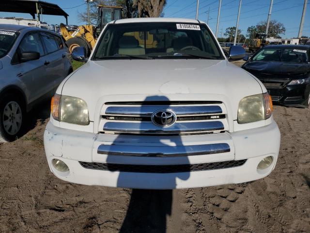 5TBRN341X3S354468 - 2003 TOYOTA TUNDRA ACCESS CAB SR5 WHITE photo 5