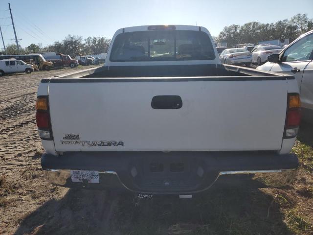 5TBRN341X3S354468 - 2003 TOYOTA TUNDRA ACCESS CAB SR5 WHITE photo 6