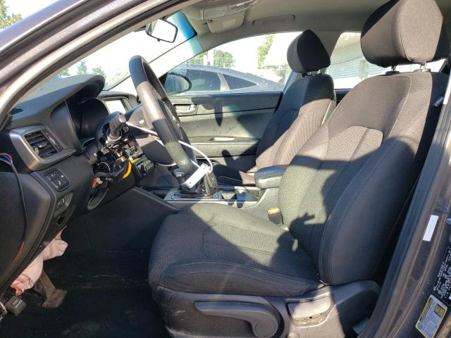 5XXGT4L35KG304932 - 2019 KIA OPTIMA LX GRAY photo 7