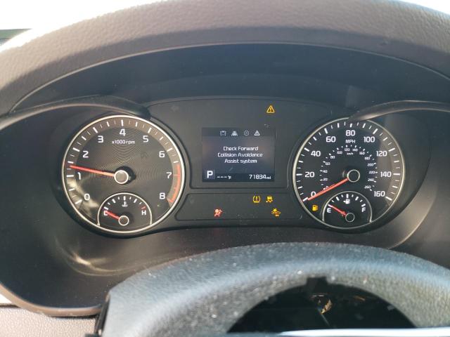 5XXGT4L35KG304932 - 2019 KIA OPTIMA LX GRAY photo 9