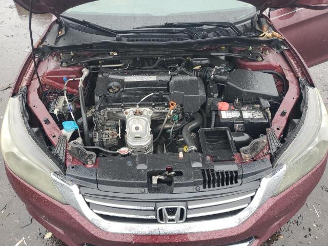 1HGCR2F78DA112954 - 2013 HONDA ACCORD EX 勃艮第红 照片 11