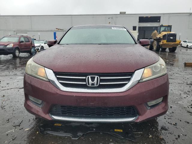 1HGCR2F78DA112954 - 2013 HONDA ACCORD EX 勃艮第红 照片 5