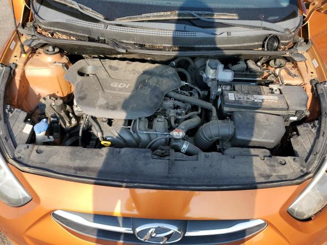 KMHCT5AE1FU203052 - 2015 HYUNDAI ACCENT GS 橙色 照片 12