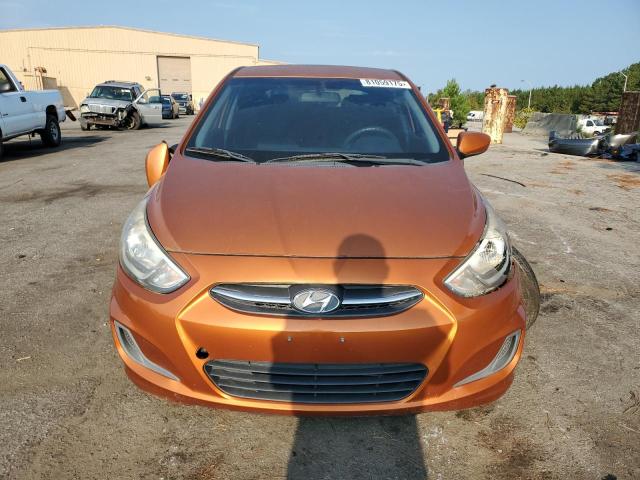 KMHCT5AE1FU203052 - 2015 HYUNDAI ACCENT GS 橙色 照片 5