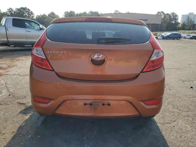 KMHCT5AE1FU203052 - 2015 HYUNDAI ACCENT GS 橙色 照片 6