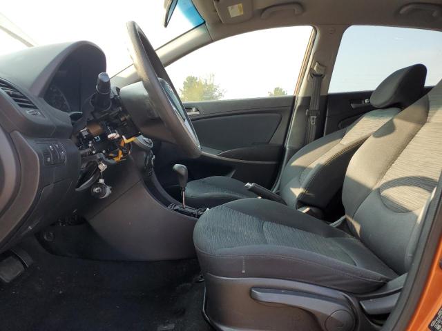 KMHCT5AE1FU203052 - 2015 HYUNDAI ACCENT GS 橙色 照片 7