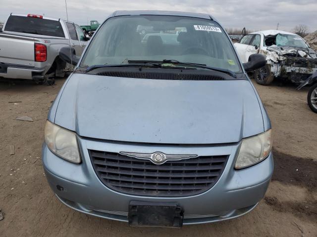 1C4GJ25B33B213115 - 2003 CHRYSLER VOYAGER BLUE photo 5