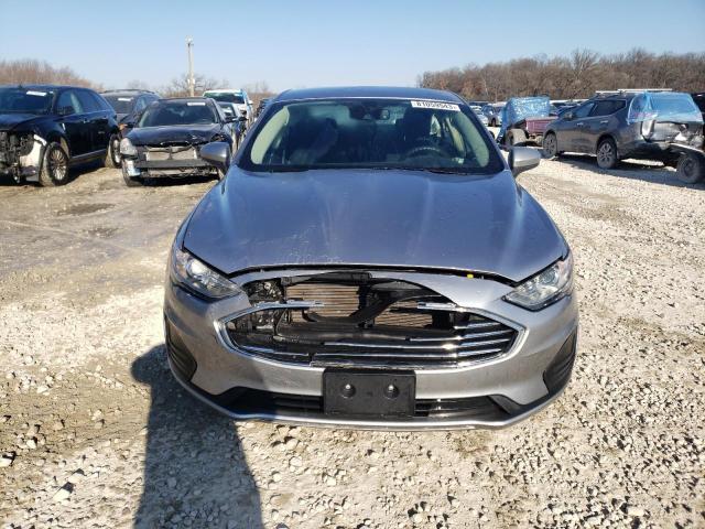 3FA6P0HD3LR220160 - 2020 FORD FUSION SE SILVER photo 5