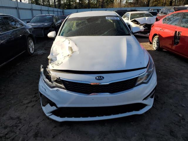 5XXGT4L34KG297357 - 2019 KIA OPTIMA LX WHITE photo 5