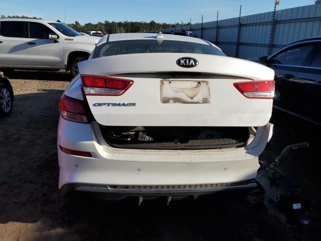 5XXGT4L34KG297357 - 2019 KIA OPTIMA LX WHITE photo 6