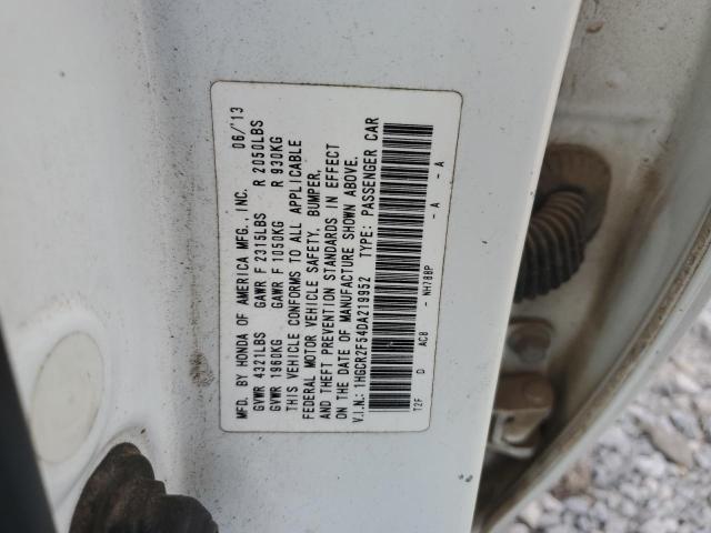 1HGCR2F54DA219952 - 2013 HONDA ACCORD SPORT WHITE photo 12