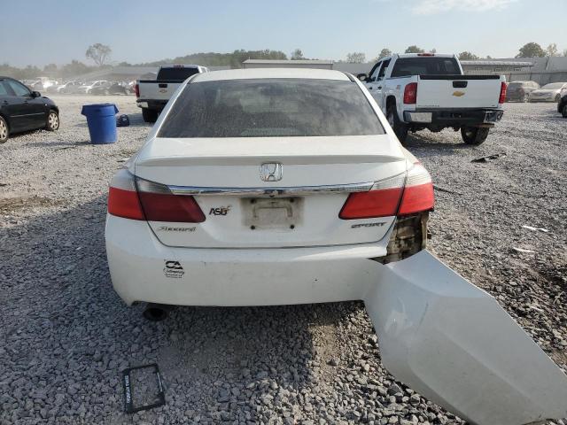 1HGCR2F54DA219952 - 2013 HONDA ACCORD SPORT WHITE photo 6