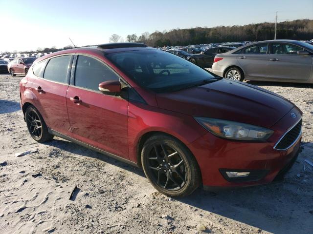 1FADP3K23GL249128 - 2016 FORD FOCUS SE RED photo 4