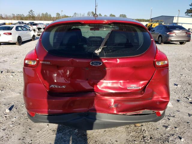 1FADP3K23GL249128 - 2016 FORD FOCUS SE RED photo 6
