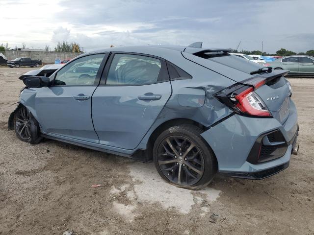 SHHFK7H45MU226769 - 2021 HONDA CIVIC SPORT 蓝色 照片 2