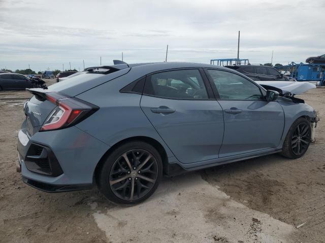 SHHFK7H45MU226769 - 2021 HONDA CIVIC SPORT 蓝色 照片 3