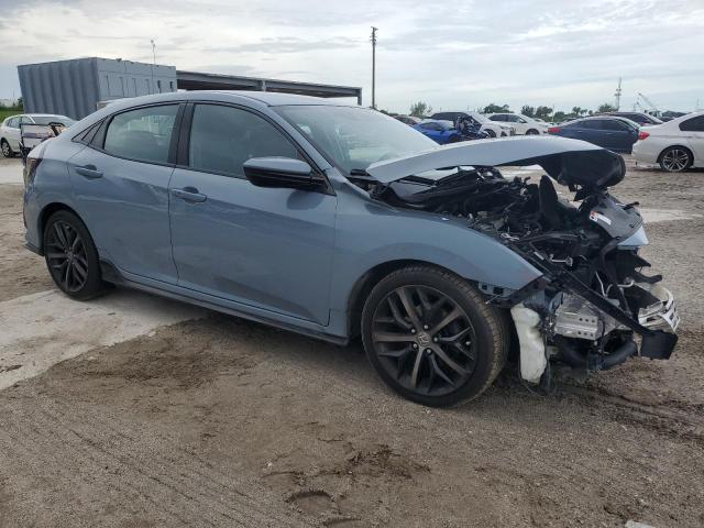 SHHFK7H45MU226769 - 2021 HONDA CIVIC SPORT 蓝色 照片 4