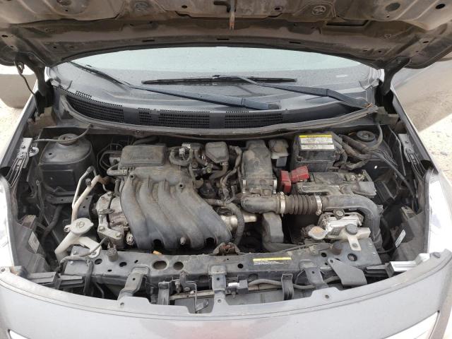 3N1CN7AP0KL831428 - 2019 NISSAN VERSA S GRAY photo 11