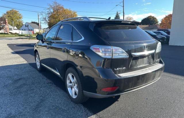 2T2BK1BA4AC052295 - 2010 LEXUS RX 350 BLACK photo 3