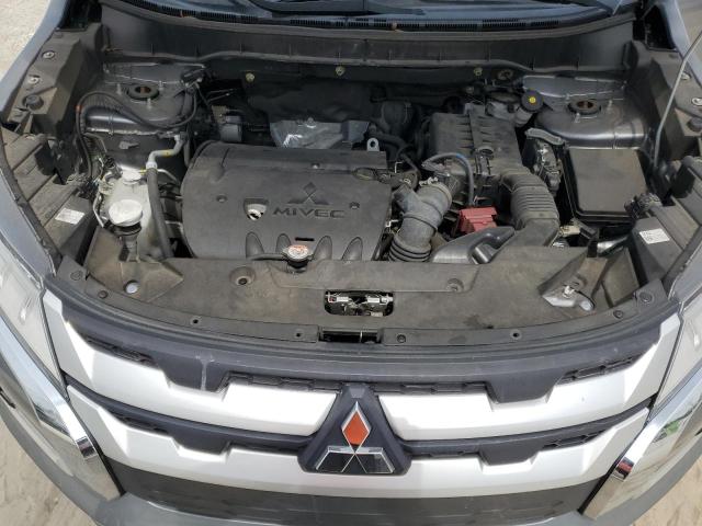 JA4APUAU4MU001721 - 2021 MITSUBISHI OUTLANDER ES ნაცრისფერი ფოტო 12