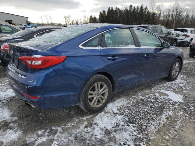 5NPE24AF8HH492303 - 2017 HYUNDAI SONATA SE BLUE photo 3