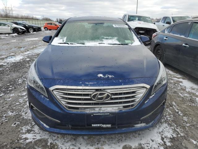 5NPE24AF8HH492303 - 2017 HYUNDAI SONATA SE BLUE photo 5