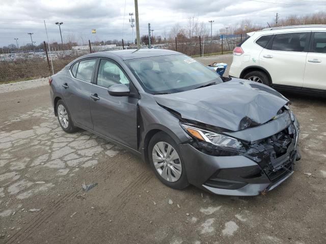 3N1AB8BV8LY242781 - 2020 NISSAN SENTRA S GRAY photo 4