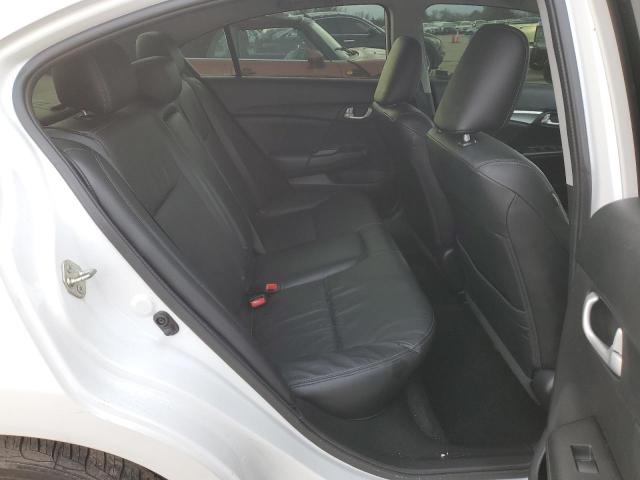19XFB2F93FE246241 - 2015 HONDA CIVIC EXL თეთრი ფოტო 10