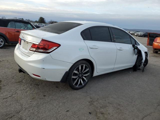19XFB2F93FE246241 - 2015 HONDA CIVIC EXL თეთრი ფოტო 3