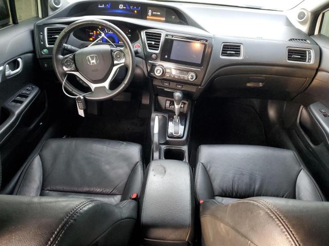 19XFB2F93FE246241 - 2015 HONDA CIVIC EXL თეთრი ფოტო 8