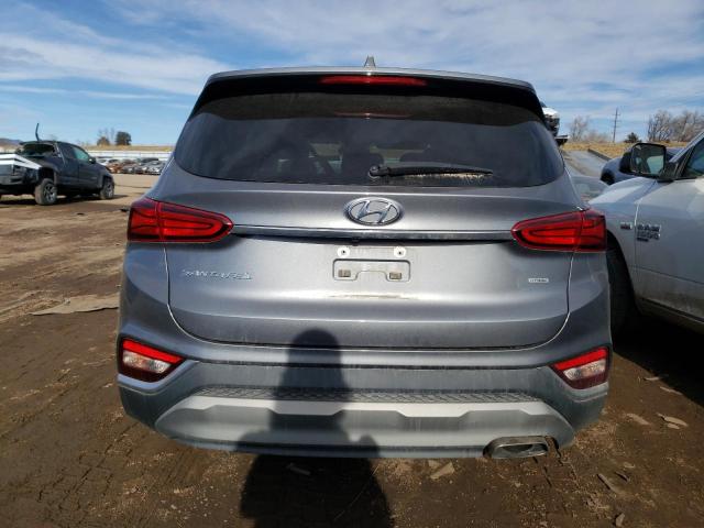 5NMS3CAD3KH056424 - 2019 HYUNDAI SANTA FE SEL GRAY photo 6