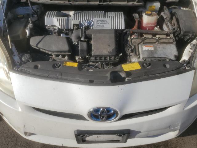 JTDKN3DU2B0311330 - 2011 TOYOTA PRIUS WHITE photo 11
