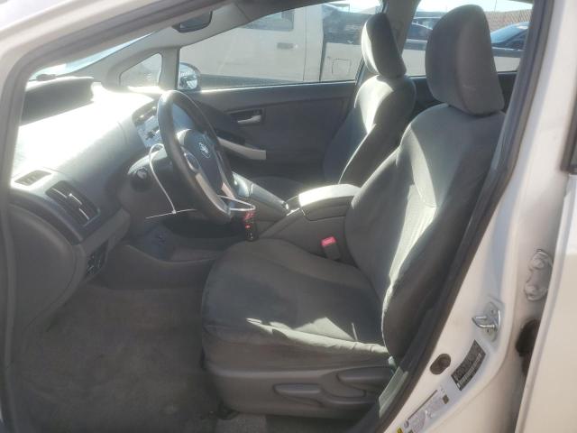 JTDKN3DU2B0311330 - 2011 TOYOTA PRIUS WHITE photo 7