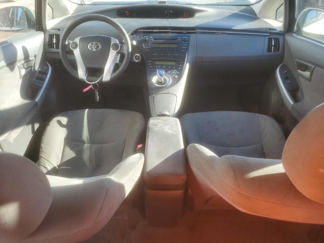 JTDKN3DU2B0311330 - 2011 TOYOTA PRIUS WHITE photo 8