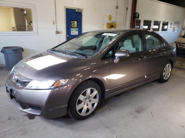 19XFA1F5XBE016930 - 2011 HONDA CIVIC LX BROWN photo 1