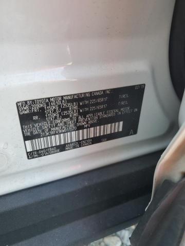 2T3K1RFV1KW011570 - 2019 TOYOTA RAV4 LE Ақ фото 13