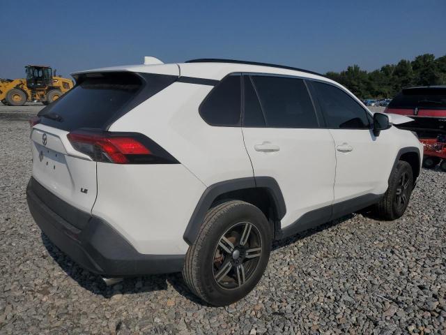 2T3K1RFV1KW011570 - 2019 TOYOTA RAV4 LE Ақ фото 3