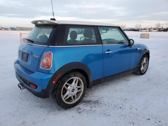 WMWMF73547TL91515 - 2007 MINI COOPER S BLUE photo 3