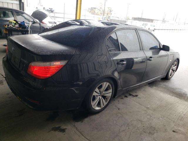 WBANU53538CT17602 - 2008 BMW 528 I BLACK photo 3