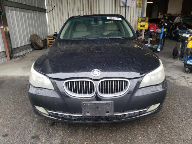 WBANU53538CT17602 - 2008 BMW 528 I BLACK photo 5