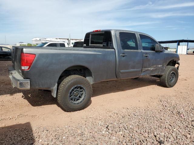 1N6AA07F38N335325 - 2008 NISSAN TITAN XE CHARCOAL photo 3