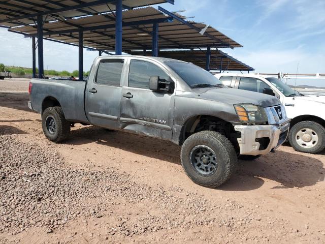 1N6AA07F38N335325 - 2008 NISSAN TITAN XE CHARCOAL photo 4