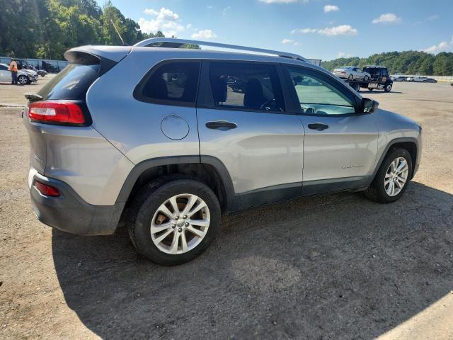 1C4PJLAB8FW657633 - 2015 JEEP CHEROKEE SPORT Srebrny zdjęcie 3