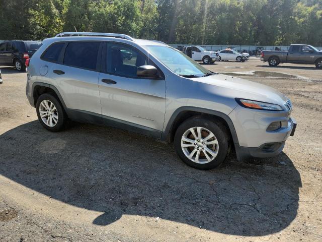 1C4PJLAB8FW657633 - 2015 JEEP CHEROKEE SPORT Srebrny zdjęcie 4