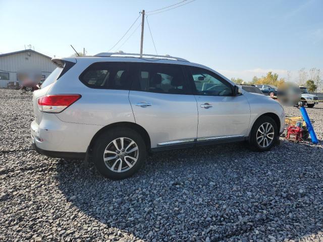 5N1AR2MMXEC697536 - 2014 NISSAN PATHFINDER S SILVER photo 3