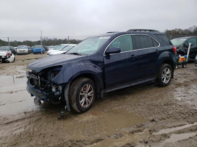 2GNFLFEKXG6309398 - 2016 CHEVROLET EQUINOX LT BLUE photo 1